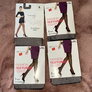 Hanes Fashion Tights Bundle Deal